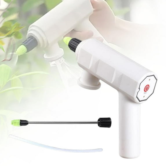 colaxi Handheld Garden Sprayer Electric Handheld Sprayer Versatile Lightweight USB Rechargeable Sprayer Head for Home Indoor Outdoor With Long Nozzle