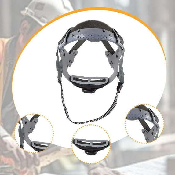 colaxi Hard Hat Replacement Replace Part Comfortable Breathable Anti Slip Hardhat Accessories Construction Hard Hat Liner Knob Adjustment