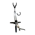 thumbnail image 1 of colaxi Ice Fishing Rod Holder Fishing Pole Grip Holder Tripod Bracket Adjustable Fishing Rod Rest Head Fishing Pole Holder for River Double Head, 1 of 10