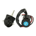 colaxi Ignition Key Switch Starter Switch Kits Easy Assembly Ignition