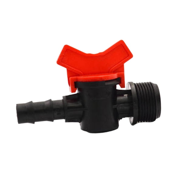 colaxi Irrigation Ball Valve Barbed Quick Replace Drip Irrigation Ball Vavle