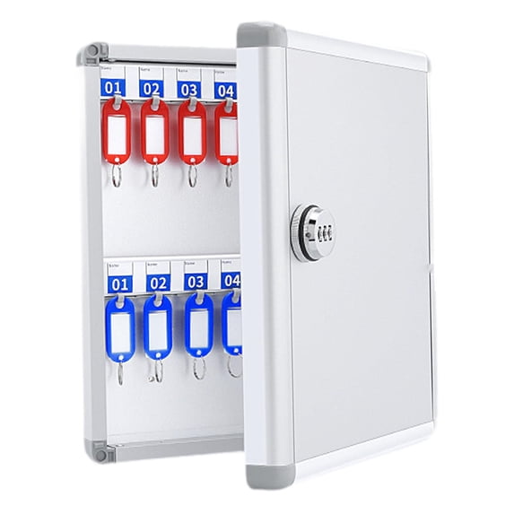 colaxi Key Holder Wall Mounted Key Storage Box Locker Box Key Security ...