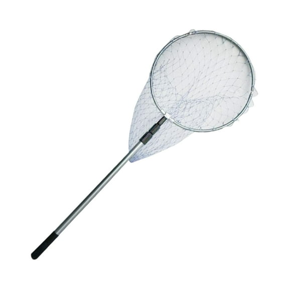 colaxi Landing Net Catching Net Long Handle Pool Skimmer Releasing Net ing Net for Outdoor Freshwater Stainless Steel