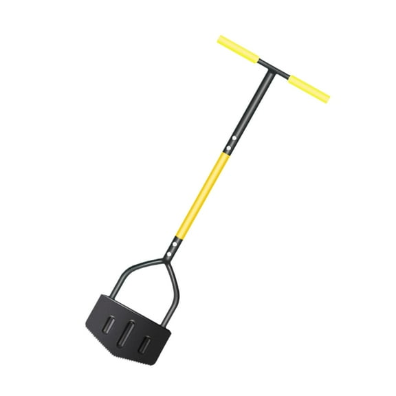 colaxi Lawn Edger Landscaping Tool Sharp Multifunctional Sturdy for Sidewalks Padded T Handle with Long Handle 106x22cm