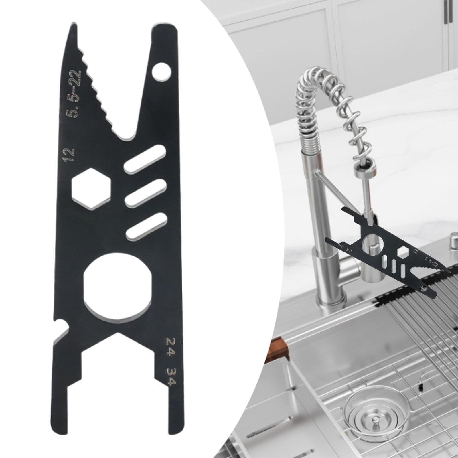 Plumber Ranch colaxi Multi Functional Wrench Tool Sink Plumbers Wrench 5.5-34 mm ...