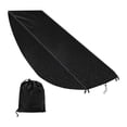 thumbnail image 1 of colaxi Patio Chaise Chair Cover Drawstring Dustproof Portable Windproof recliner Dust Cover Protection for Beach Lawn Outdoor Garden, 1 of 9