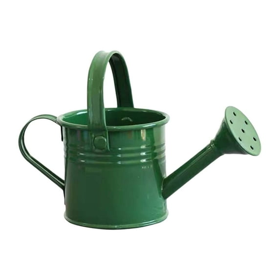 colaxi Plant Watering Can Sprinkling Can Watering Plants Sturdy Modern Portable Watering Pot for Home Planter Backyard Bonsai Office Dark Green