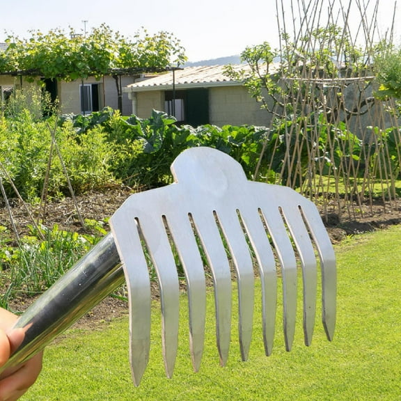 colaxi Rake s Puller Turling Tool 9 Claw, s Remover Tool Garden Garden Turling Tool for Vegetable Gardening