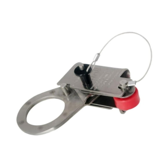colaxi Rope Grab Rope Protector for 1.6cm - 1.8cm Rope Arrest Ascender Fall Protection for Pulley Mountaineering Arborist Rappelling