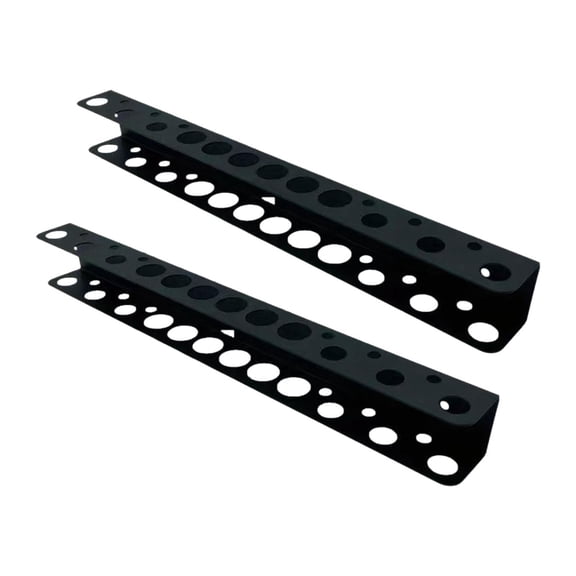 colaxi Screwdriver Organizer Wall Mounted Holder Multifunctional Manual Tool Stand Hardware Tool Storage Rack for Workshop Garage , 2 Pieces