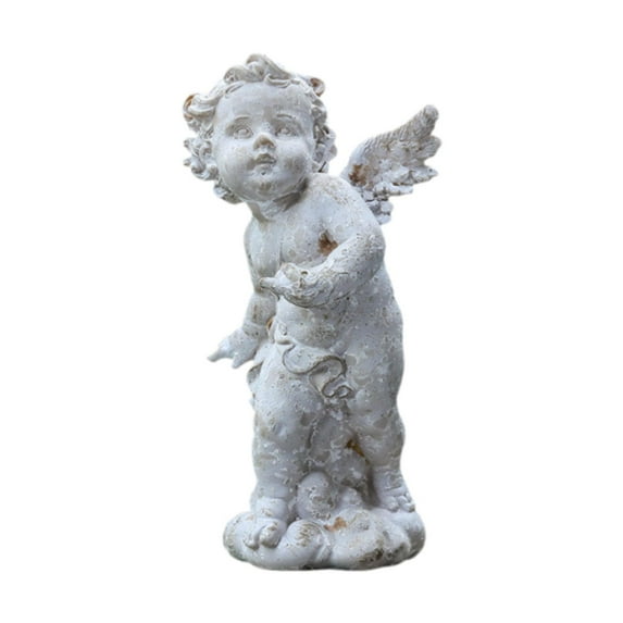 colaxi Sculpture of The Statue of The Garden of Nordic Ángeles Vintage of Decoration of Patio Art for The Garden for The Grass of The Garden of