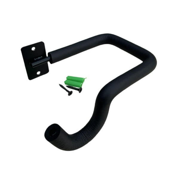 colaxi Skateboard Wall Bracket - Metal for Home Garage -wheels on The Outside Easy to Install Hanging Hook Display Wall Holder