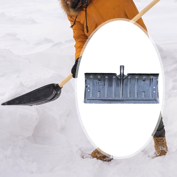 colaxi Snow Spade Head Snow Cleaner Accessories Heavy Duty Snow Remover Snow Removal Spade Tool for House Yard Outdoor Deck Garden
