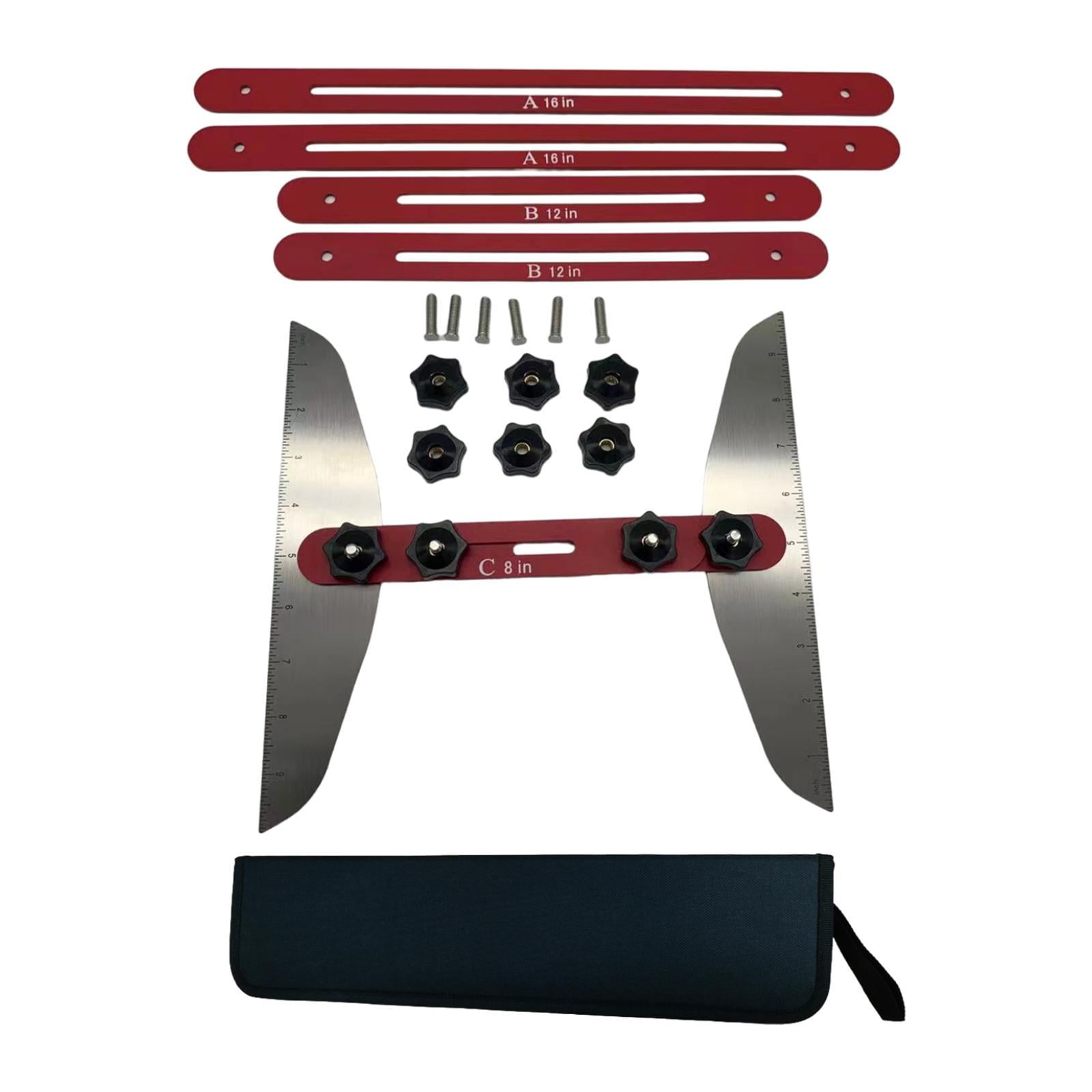 colaxi Stair Tread Template Tool Marking Measuring Tool Stair Tread ...