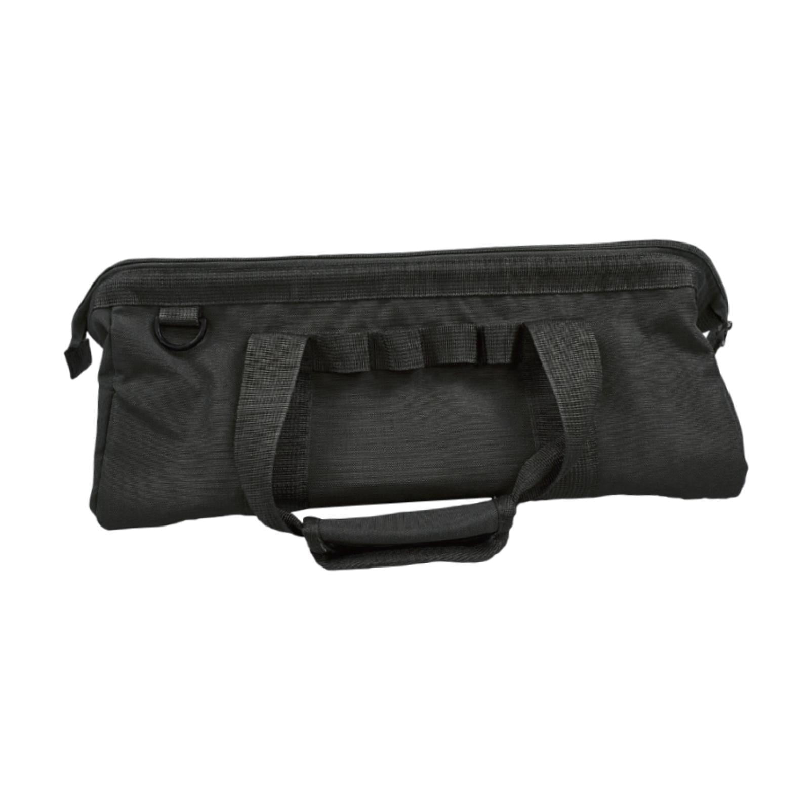 colaxi Tent Stakes Storage Bag Portable Camping Nail Bag for Outdoor Picnic Camping Black