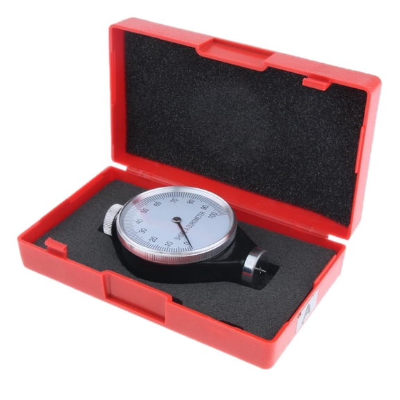 colaxi Tire Tire Measuring Device Durometer Shore Durometer A, Hardness Checker for Leather /