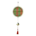 thumbnail image 1 of colaxi Wind Chime Make You Own Wind Chimes Decor Outdoor Indoor Wind Chime Making Kit Wind Bells for Porch Window Halls red and Green, 1 of 9
