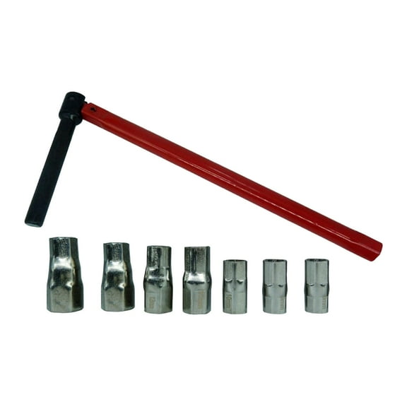 colaxi Wrench Socket Plumber Back Nut Kit Lightweight Bathroom Plumber Manual Tools