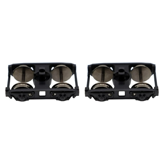 colcolo 2 Pieces HO Scale 1:87 Model Train Bogies DIY Railway Layout for Model Train