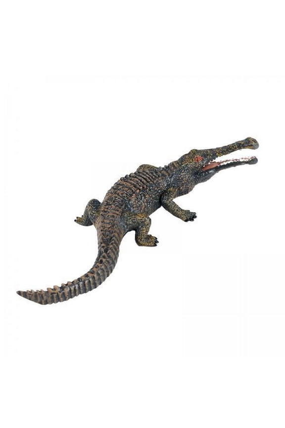 2xRealistic Crocodile Figurines Preschool Animals for Children Birthday Gift