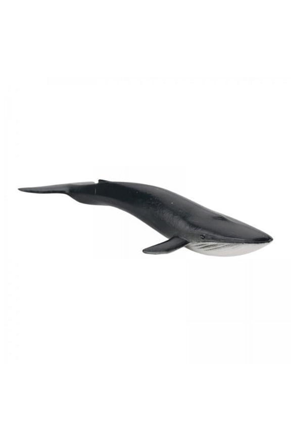 2xWhale Figurine Home Decor PVC Model Educational Toy for Toddlers Age 3+ Kids Blue Whale