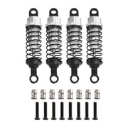colcolo 4 Pieces Hydraulic Shock Absorbers for RC Car Dampers Set for MN82 MN168 B14 Gold