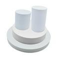 thumbnail image 1 of colcolo 4 Pieces Photography Background Props Display Riser Stands for Goods Perfume Cylinder Set, 1 of 8