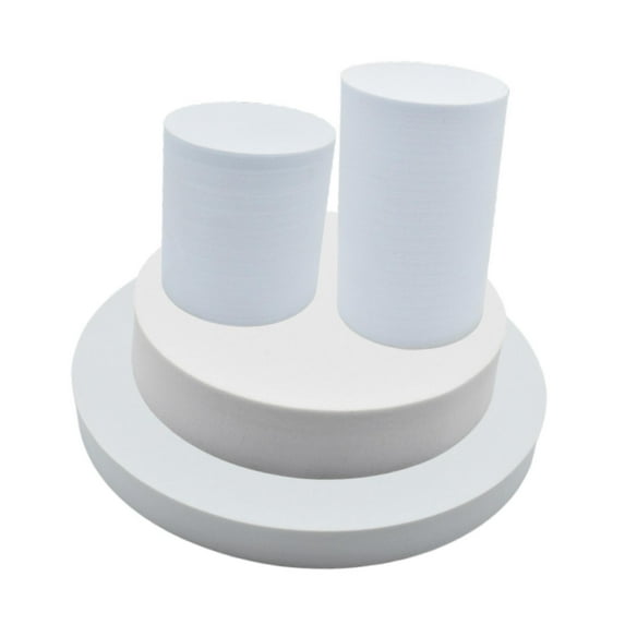 colcolo 4 Pieces Photography Background Props Display Riser Stands for Goods Perfume Cylinder Set