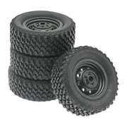 colcolo 4x RC Car Wheels and Tires Replacement for MN82 MN78 1/12 RC Car Accessories