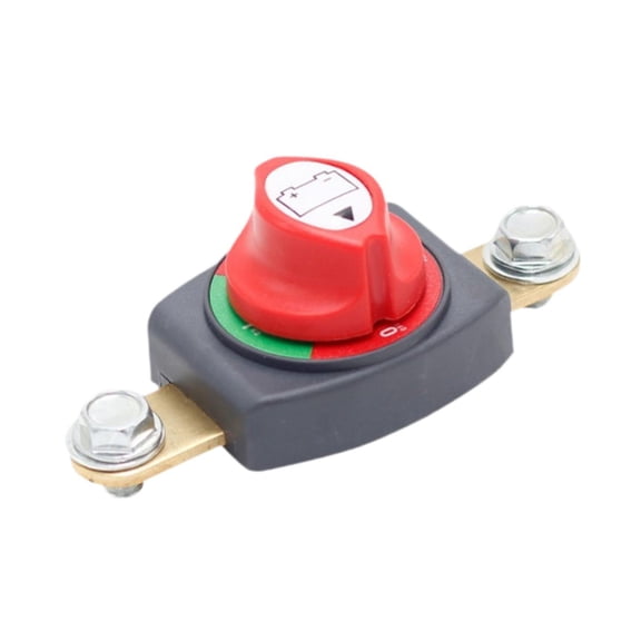 colcolo Battery Switch Battery Isolator Switch Easily to Use Cut Off Switch Replace Parts on Off for Truck Boat RV Automotive C