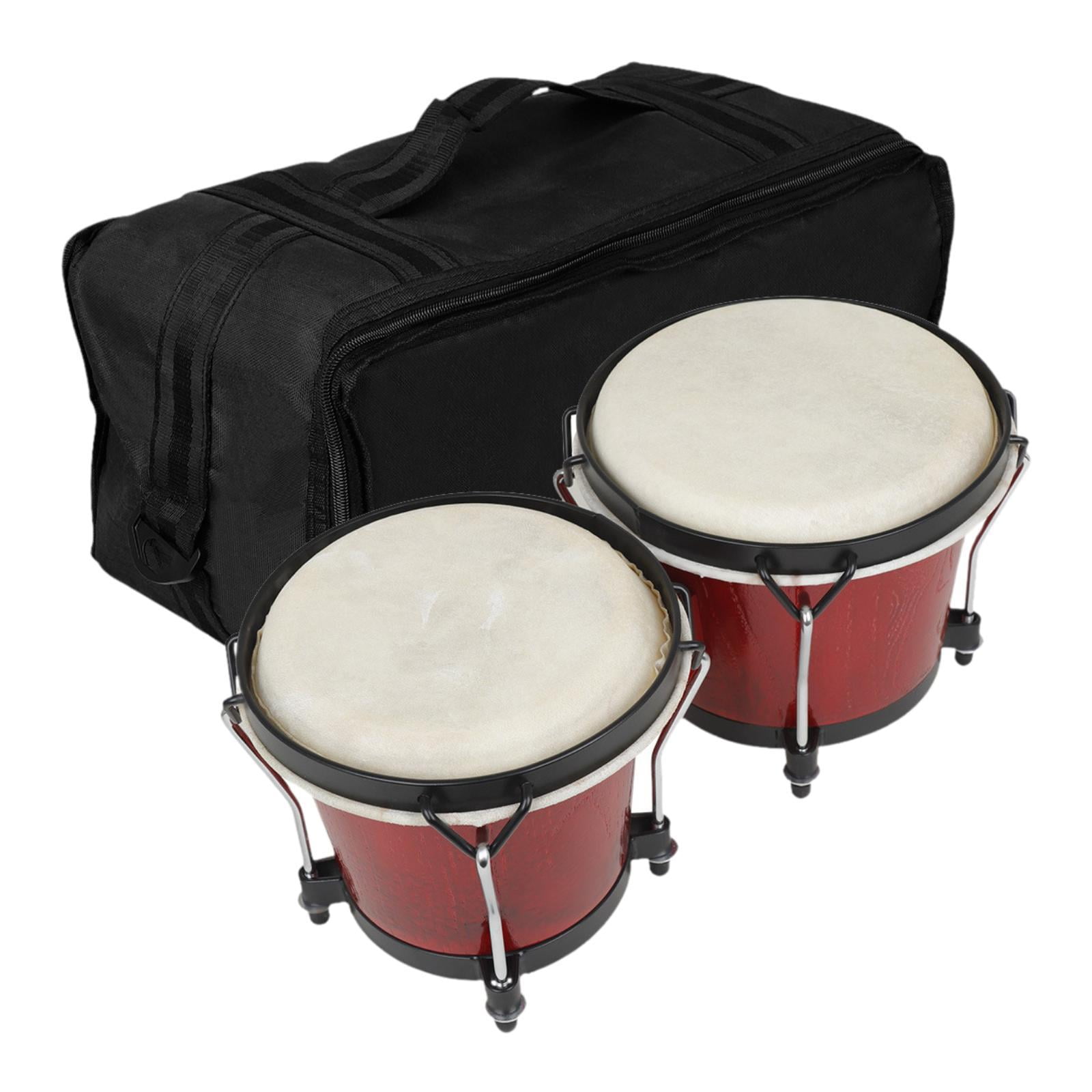 colcolo Bongo Drum Set Hand Drum Practicing Fine Motor Imagination ...