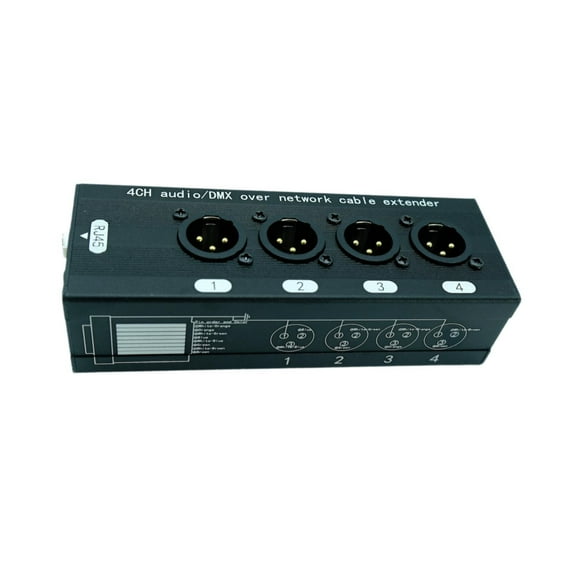 colcolo Cable Extender 3 Pin Ethernet Drop Box for Sound Mixers Microphones Lighting XLR 15 Male