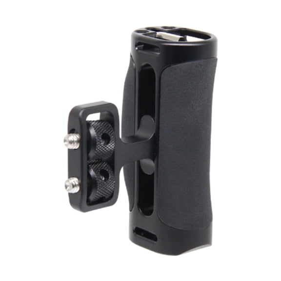 colcolo Camera Handle 1/4" Thread Non Slip Silicone Handle Grip Hand Grip Lift Black