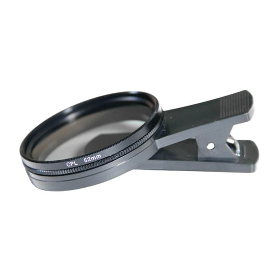 colcolo Cell Phone Lens CPL Filter Circular Lightweight Accessories Portable Clip on 52mm