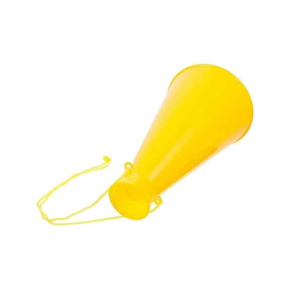colcolo Cheering Cheer Megaphone Fashion Portable Small Toy, Party Noise Maker Yellow