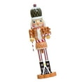 thumbnail image 1 of colcolo Christmas Nutcracker Decor Ornament Desktop Figurine Versatile Wooden Nutcracker B, 1 of 8