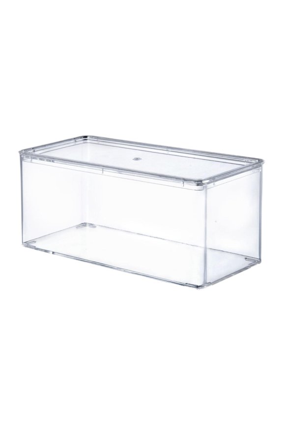 Display Stand Dustproof Sturdy Storage Box for Desktop Table L