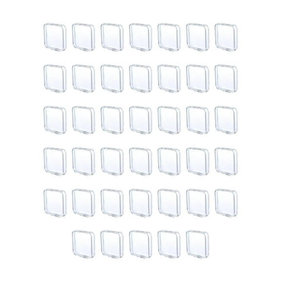 colcolo Dustproof Organizer Display Stand Collection Box Storage Box 40 pieces