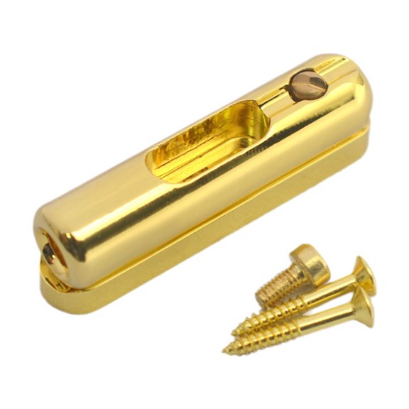 colcolo Electric Guitar Bridge Easy Install Individual for Electric Guitar Accessory Gold