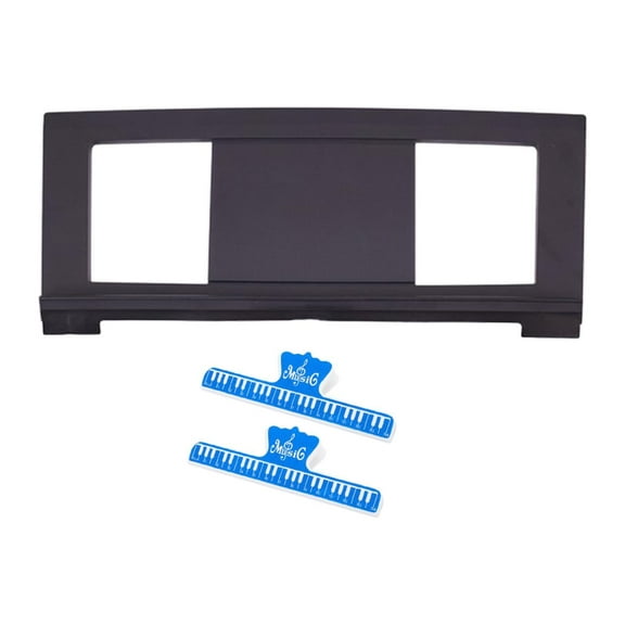 colcolo Electronic Keyboard Music Stand Compact Keyboard Book Stand for Professional Blue Clips