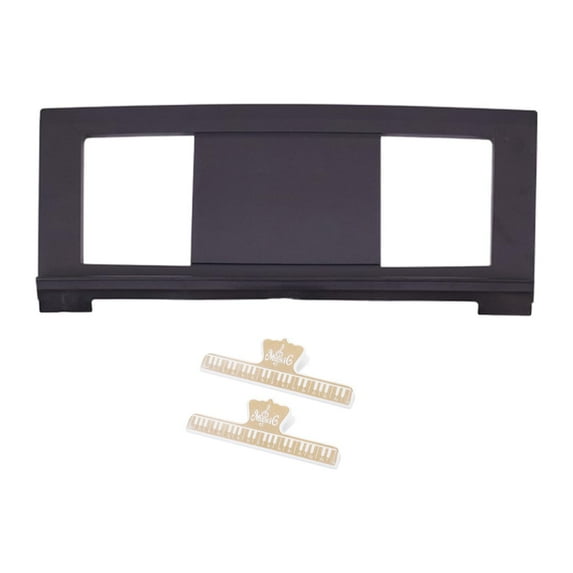 colcolo Electronic Keyboard Music Stand Compact Keyboard Book Stand for Professional Gold Clips