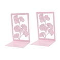 thumbnail image 1 of colcolo Ginkgo Ends Bookshelf Decor Book Stopper for Office Bedroom School Pink, 1 of 8
