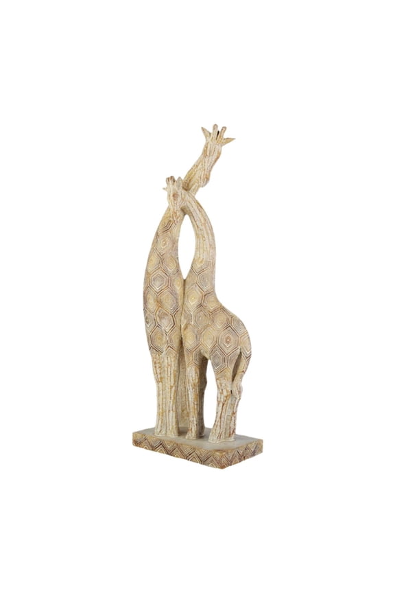 Giraffe Statue Artwork Collectible Desktop Decoration for Home Cabinet Shelf