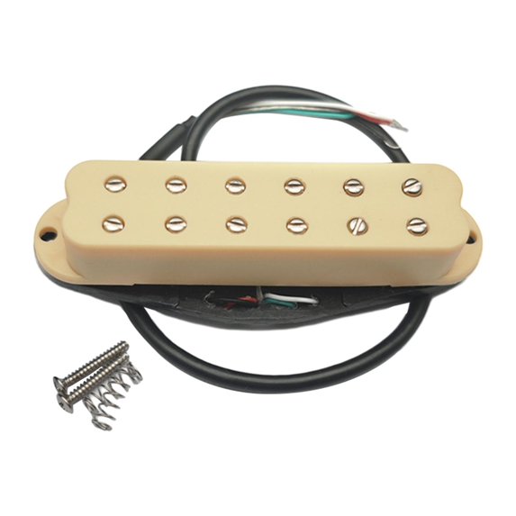 colcolo Guitar Pickup Single Coil Accessory Musical Instruments Electric Guitar Part yellow