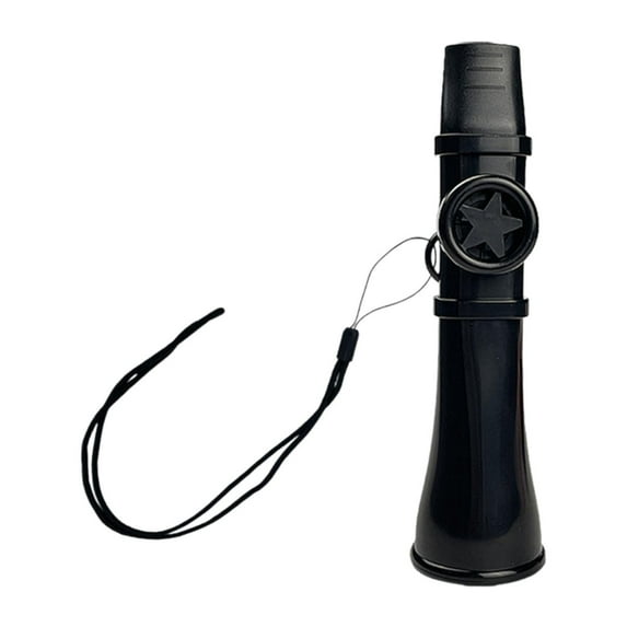 colcolo Kazoo Party Favors Portable Professional Lightweight Color Kazoo Guitar Kids Black