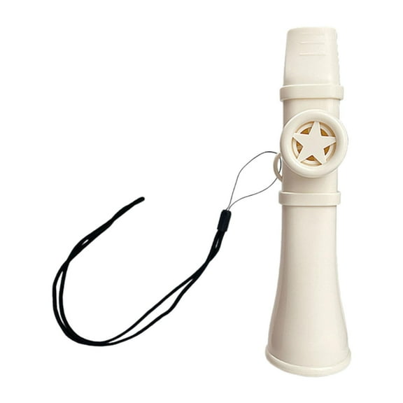 colcolo Kazoo Party Favors Portable Professional Lightweight Color Kazoo Guitar Kids White