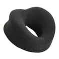 thumbnail image 1 of colcolo Memory Foam Travel Neck Pillow Breathable Pillow for Napping Support Cushion dark gray, 1 of 8