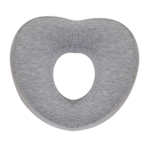 colcolo Memory Foam Travel Neck Pillow Breathable Pillow for Napping Support Cushion light gray
