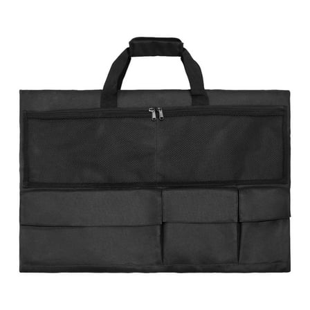 colcolo Monitor Carrying Case Black Full Protection Multiple Pockets Case 27 Inch