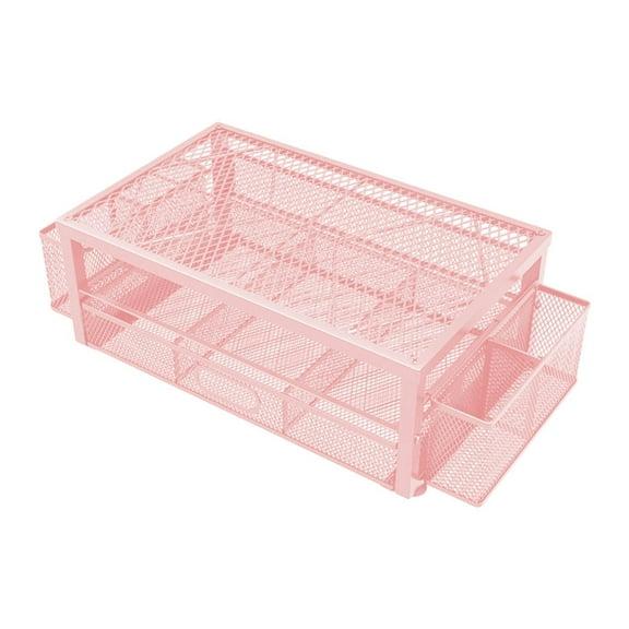colcolo Monitor Stand Riser Computer Stand Ventilated Cooling Lightweight Desk Organizer Pink